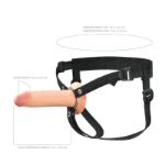 Picture of FANTASY X-TENSIONS ELITE 7" HOLLOW STRAP-ON DUAL DENSITY - LIGHT