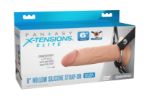 Picture of FANTASY X-TENSIONS ELITE 6" HOLLOW STRAP-ON DUAL DENSITY - LIGHT