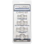 Picture of TitanMen® Tools - Cock Ring Set - Clear 