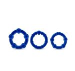 Picture of STAY HARD - BEADED COCK RINGS BLUE