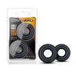 Picture of STAY HARD - Donut Rings Oversized Black