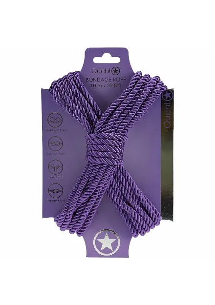 Picture of Ouch! Bondage Rope - 10 M Purple