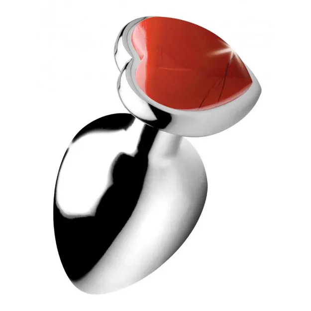 Picture of BOOTY SPARKS Gemstones Red Jasper Heart Plug - Large