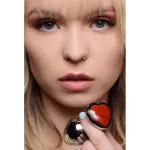 Picture of BOOTY SPARKS Gemstones Red Jasper Heart Plug - Large