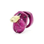 Picture of Mini-Me Cock Cage Chastity Kit - Pink Glitter