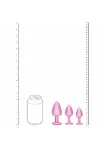 Picture of OUCH! PARIS COLLECTION - METAL ANAL PLUG SET PINK