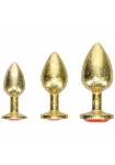 Picture of Ouch! Milan Collection - Metal Anal Plug Set - Gold