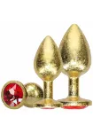 Picture of Ouch! Milan Collection - Metal Anal Plug Set - Gold