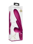 Picture of Vive ENA - Triple Motor Thrusting G-Spot with Flapper & Air Wave Clit Stimulation Vibrator - Pink