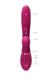 Picture of Vive ENA - Triple Motor Thrusting G-Spot with Flapper & Air Wave Clit Stimulation Vibrator - Pink